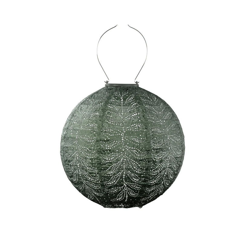 Lantern Solar Round 30 - Folia Sage Green