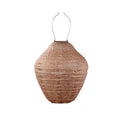 Lantern Solar Jar 30 - Ikat - Pink
