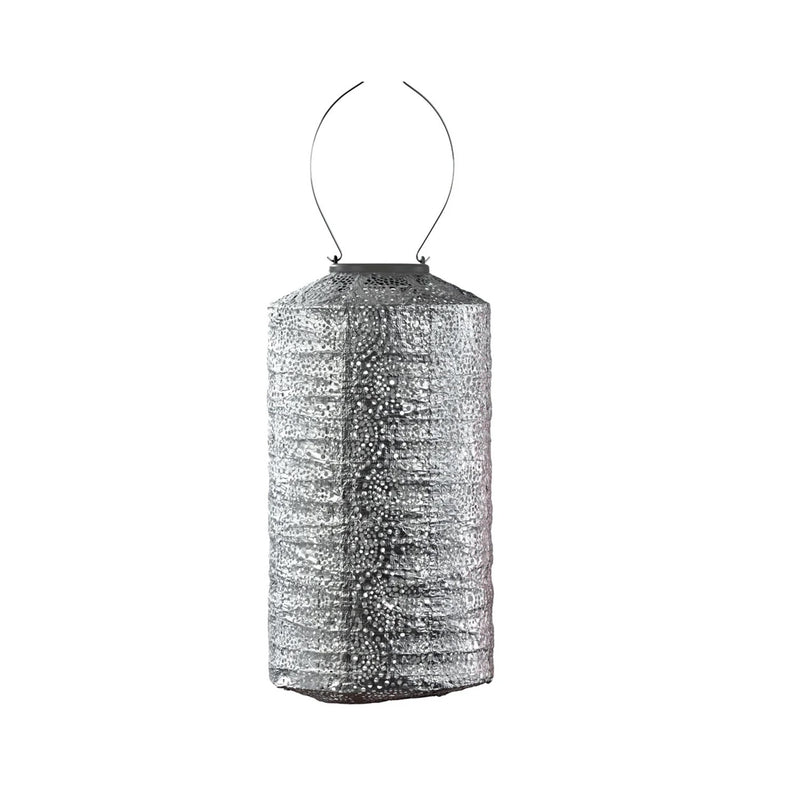 Lantern Solar Cylinder 18 - Occult - Silver