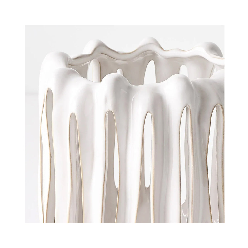 Lantern Claudia 17cm - White
