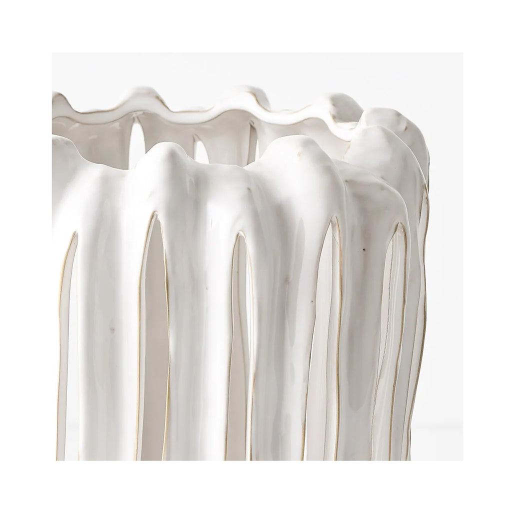 Lantern Claudia 27cm - White