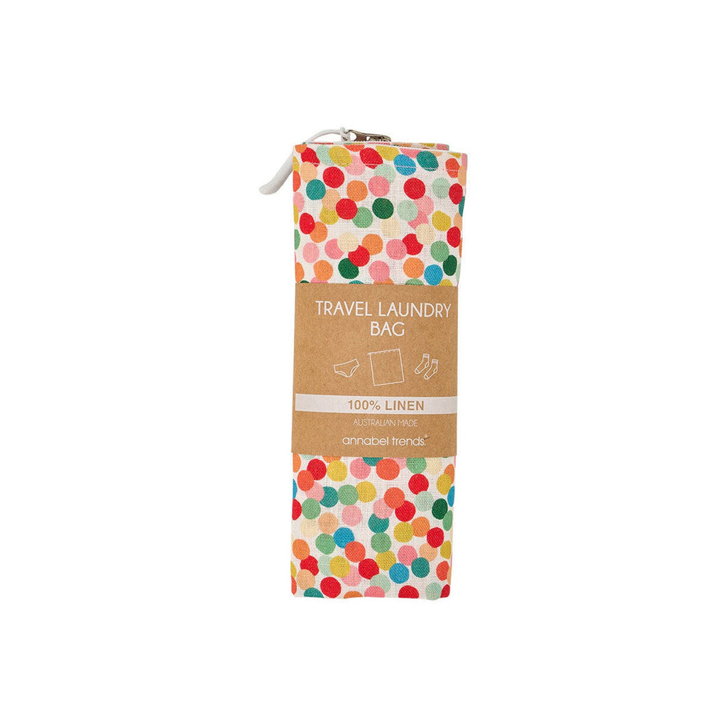 Laundry Bag Linen - Confetti