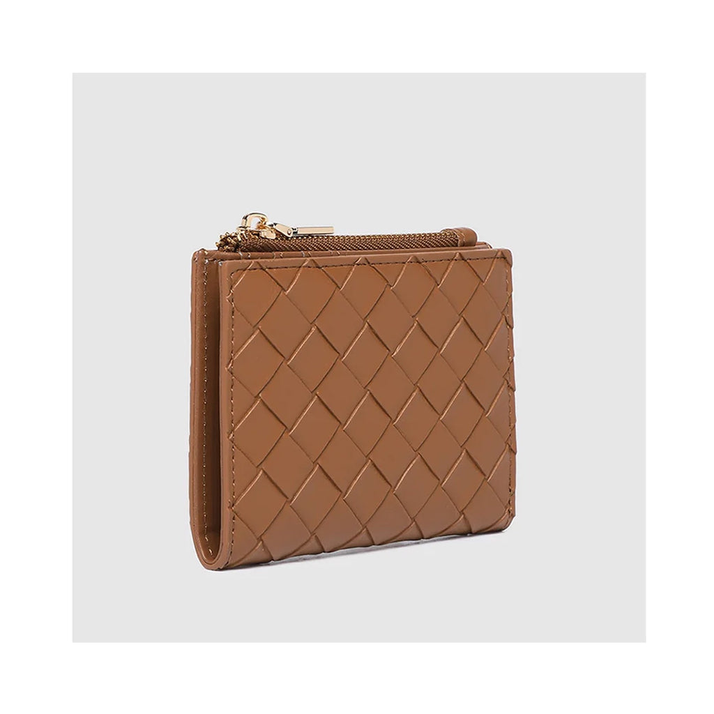 Wallet Lily - Woven Tan