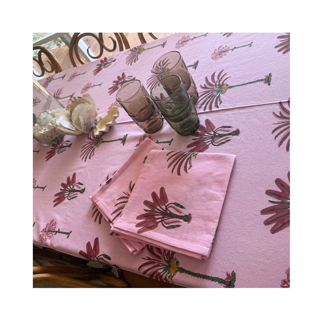 Napkin Set 4 Los Cabos - Hibiscus Pink