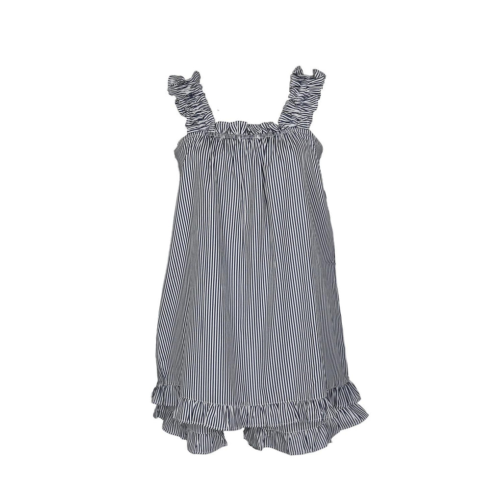 Lounge Set Stella - Navy Pinstripe