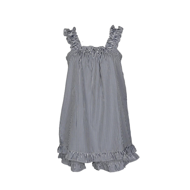 Lounge Set Stella - Navy Pinstripe