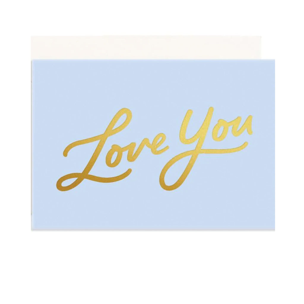 Card Mini Love You Blue
