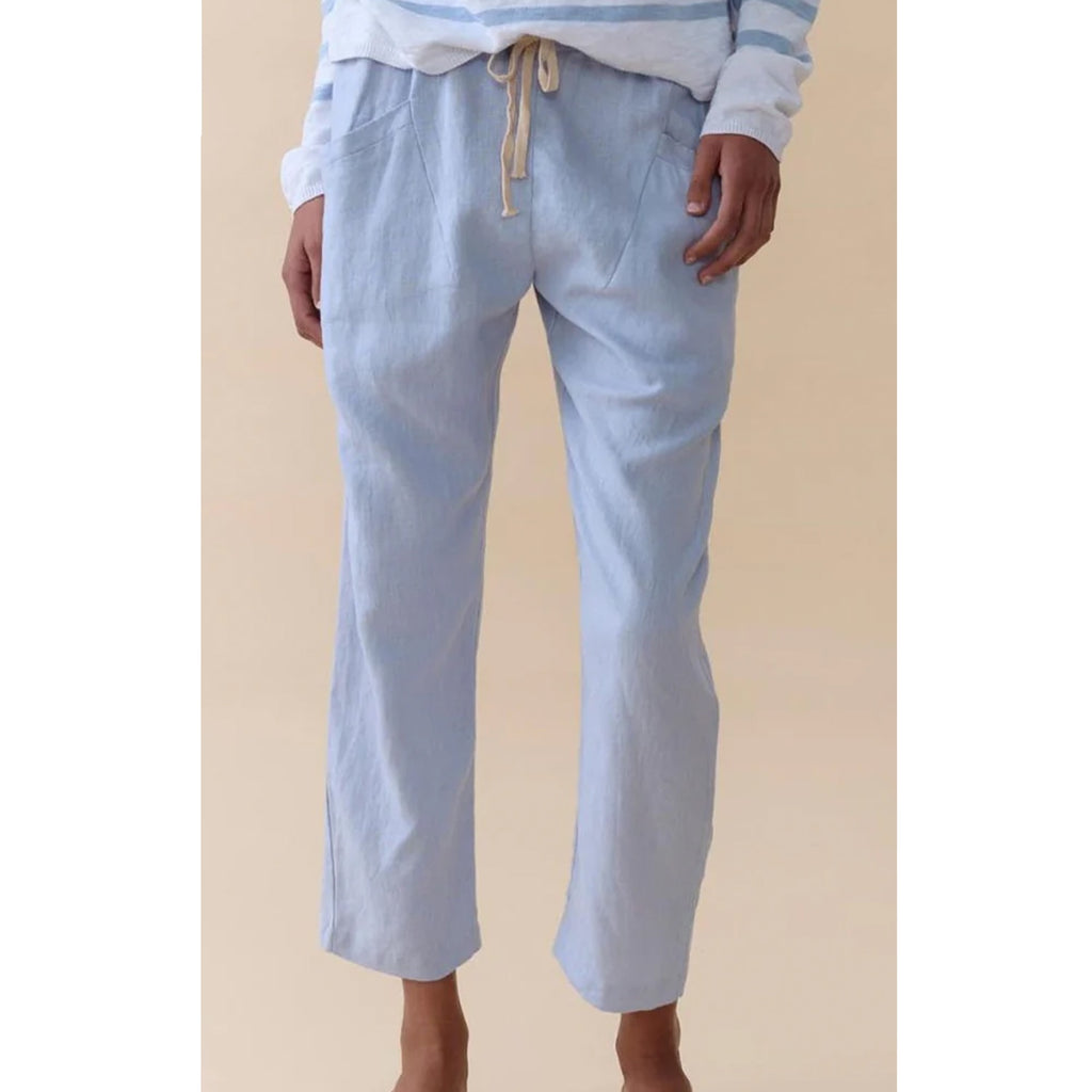Pant Luxe Linen Chambray Blue