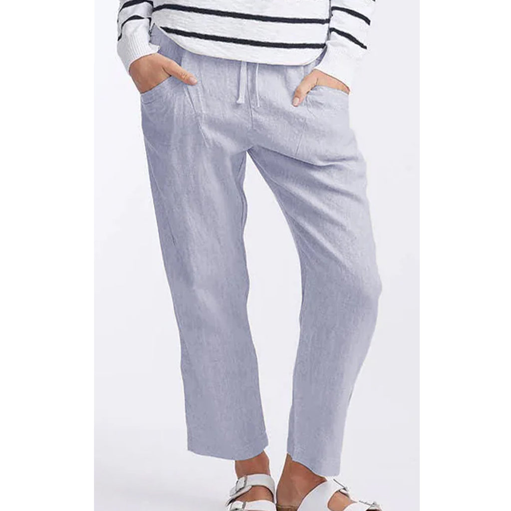 Pant Luxe Linen Chambray Blue