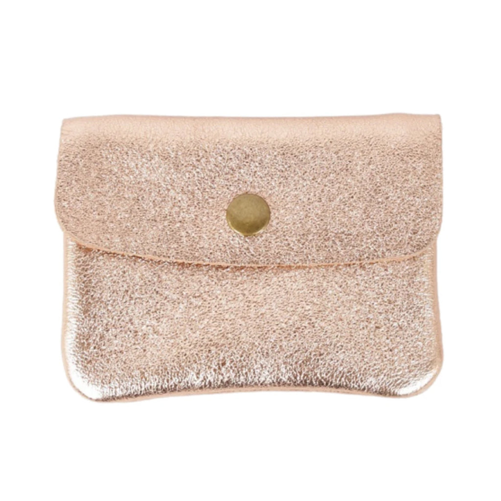 Coin Purse Metallic - Rose