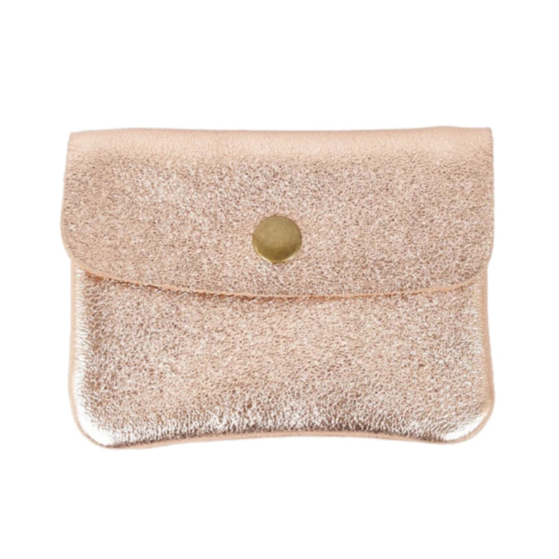 Coin Purse Metallic - Rose