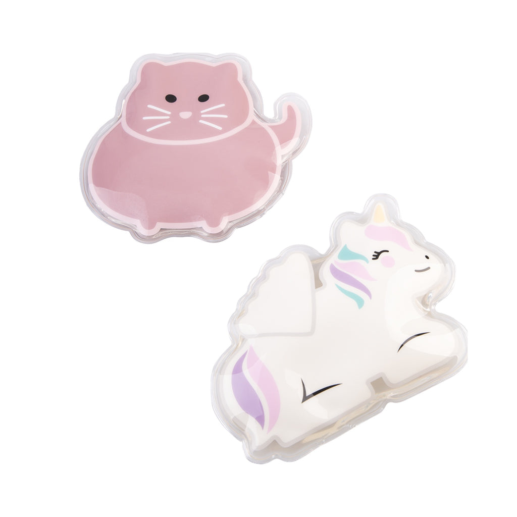 Ice Pack Luxe Gel Set 2 - Unicorn/Cat