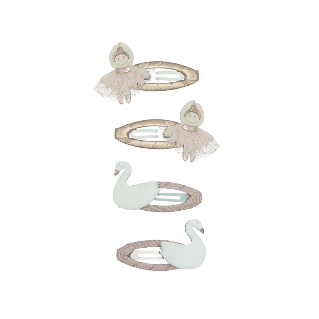 Hair Clips Swan Lake