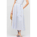 Skirt Marcella Maxi - Blue & Brown Stripe
