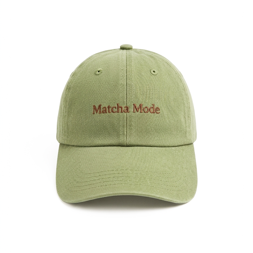 Cap Matcha Mode  - Olive Green
