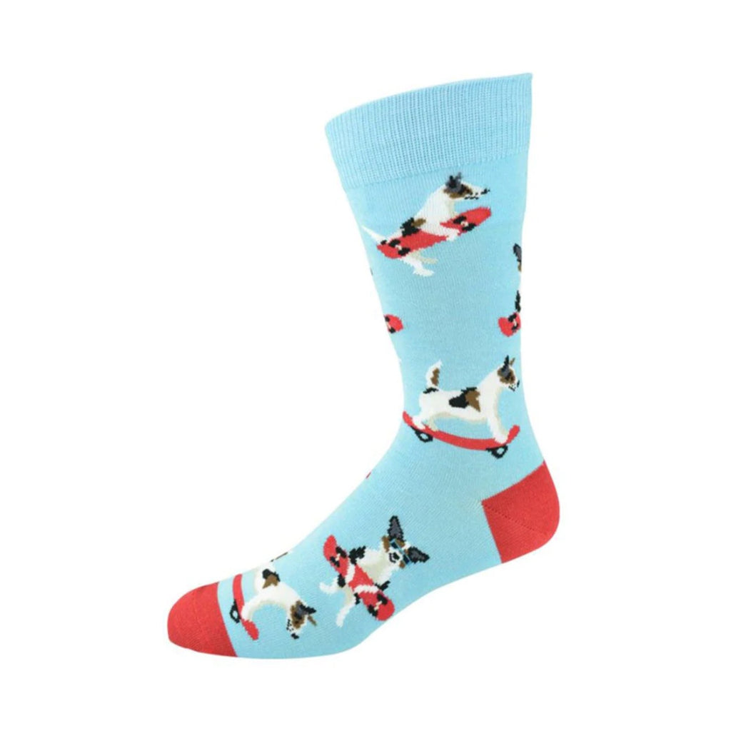 Mens Bamboo Socks Jack Russell