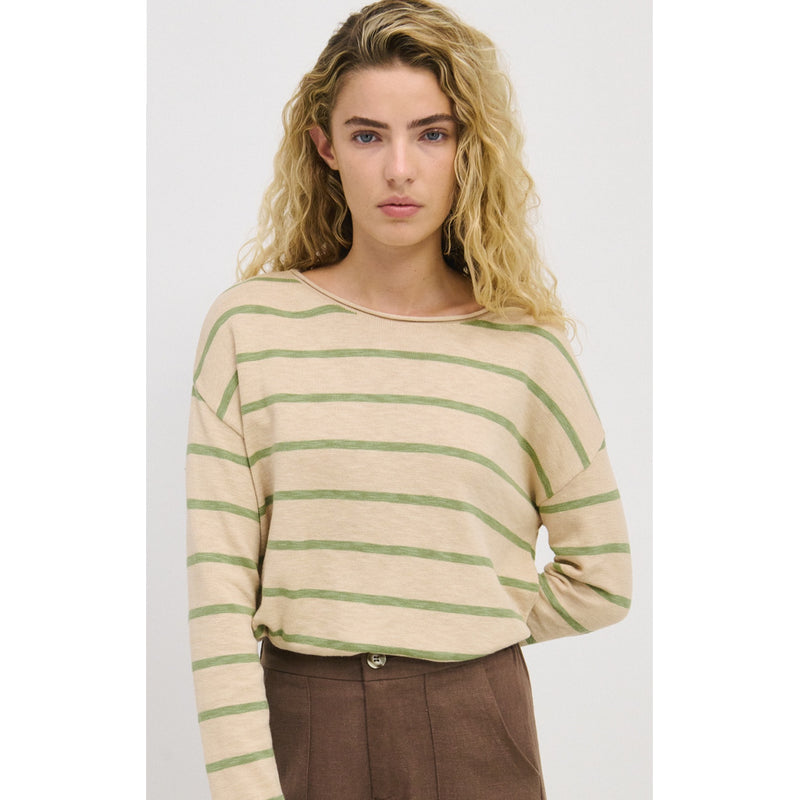 Top Minnie Knit - Blond & Fern