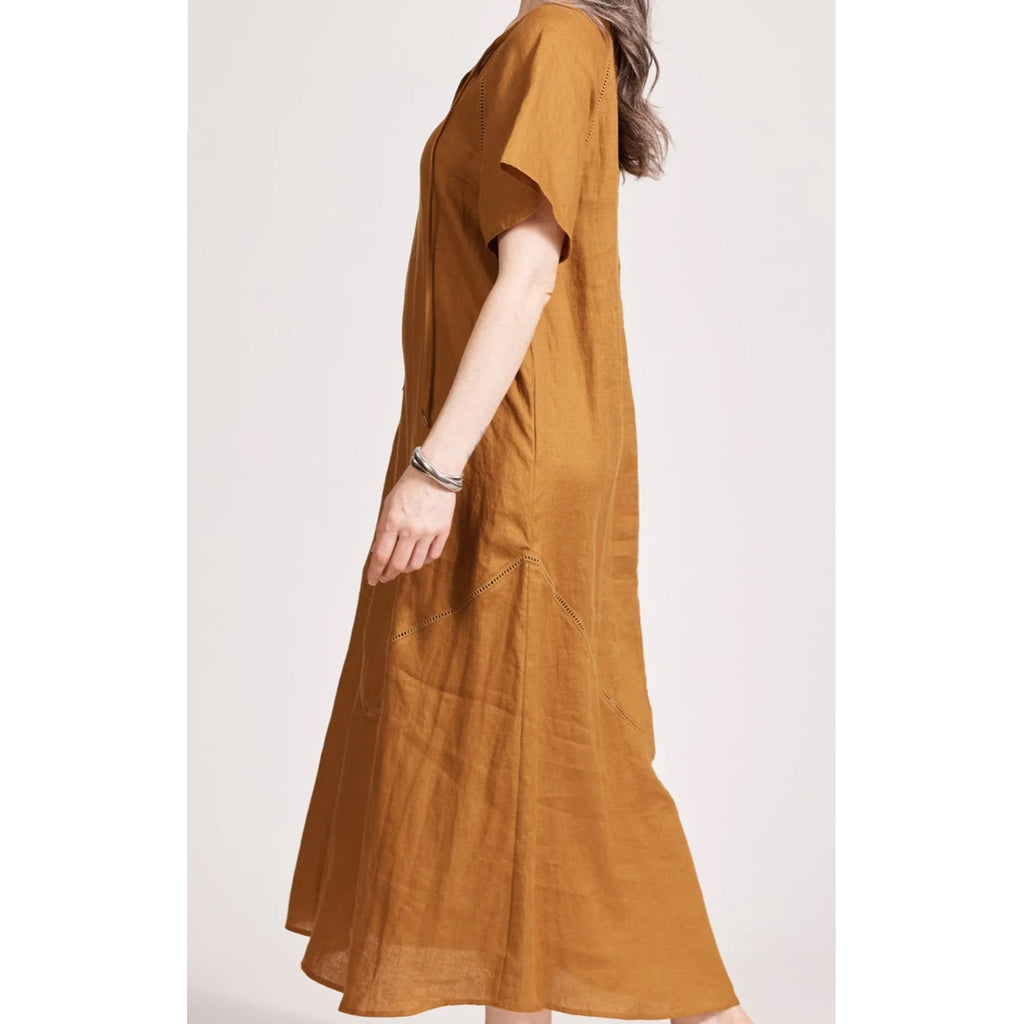 Dress Miramar Maxi - Camel