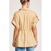 Top Miramar Tie Shirt OS - Camel