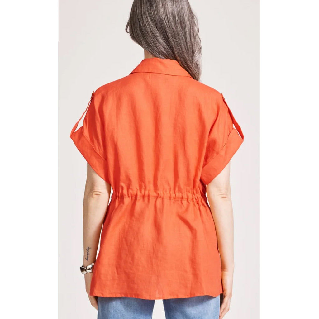 Top Miramar Tie Shirt OS - Coral