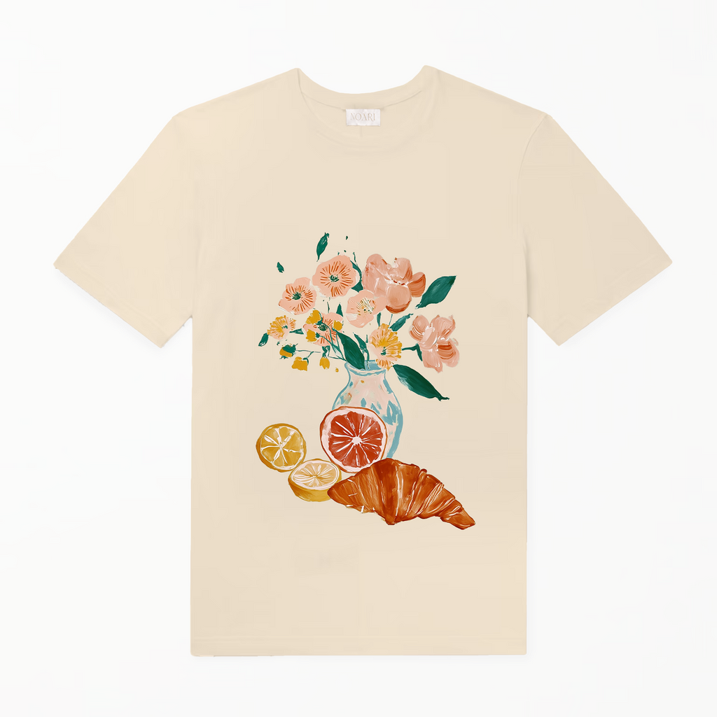TShirt Cream - Morning Croissant