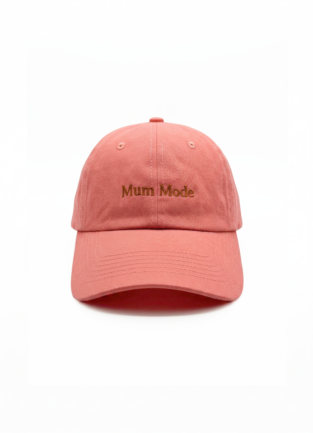 Cap - Mum Mode - Dk Plum Pink