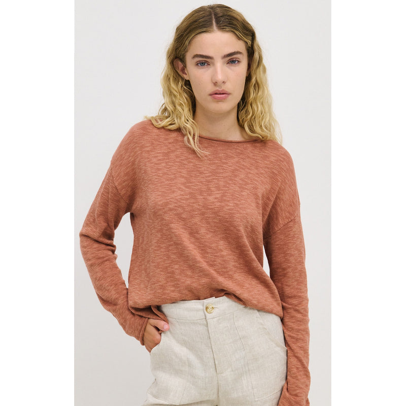 Top Nellie Knit - Terracotta