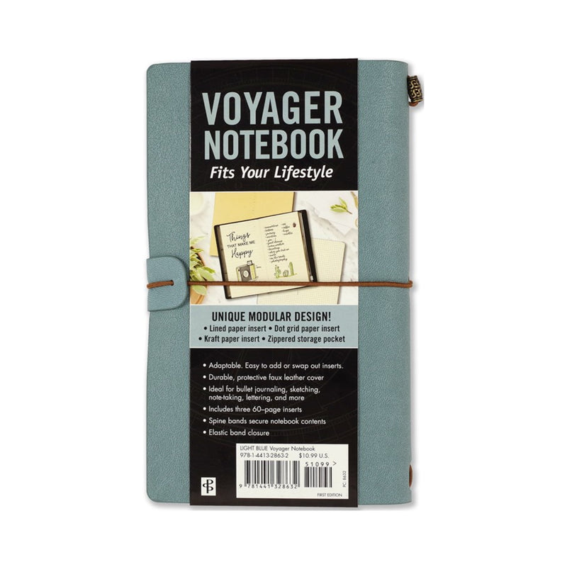 Notebook Voyager Light Blue