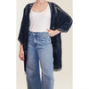 Kimono Oline Lace OS  - Navy