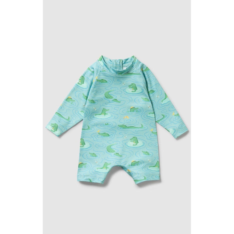 Baby Boyleg Swimsuit - Sunny Scales