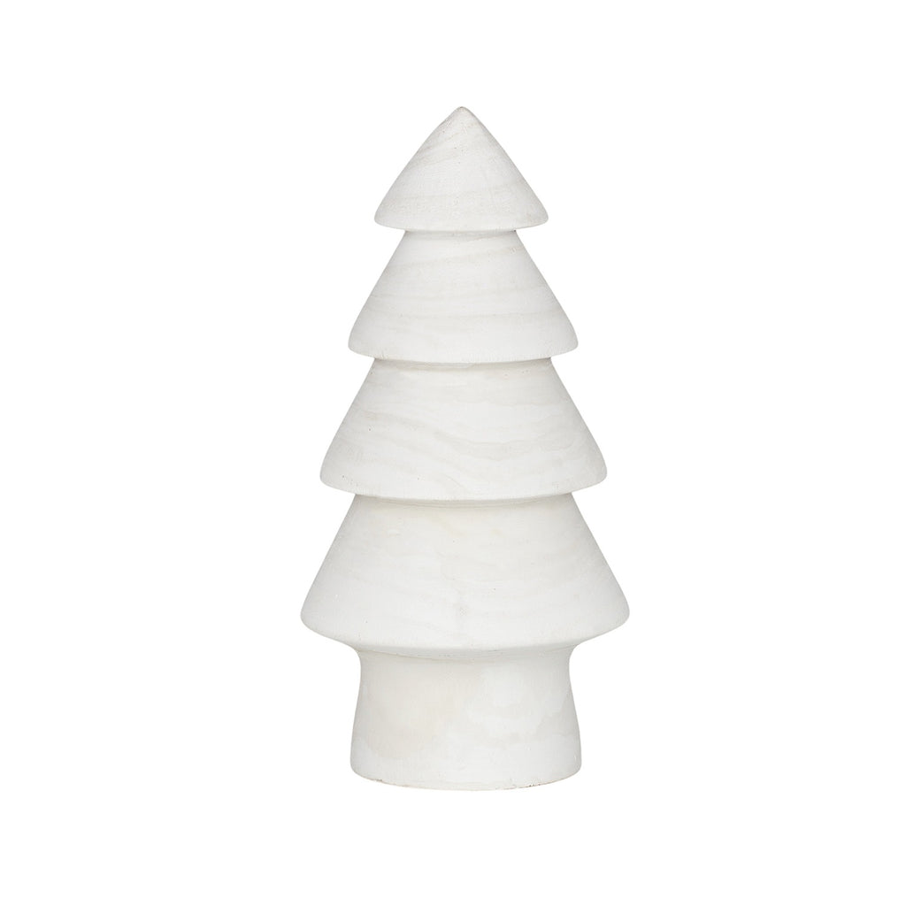 Ornament Christmas Tree Wood 32cm - Natural