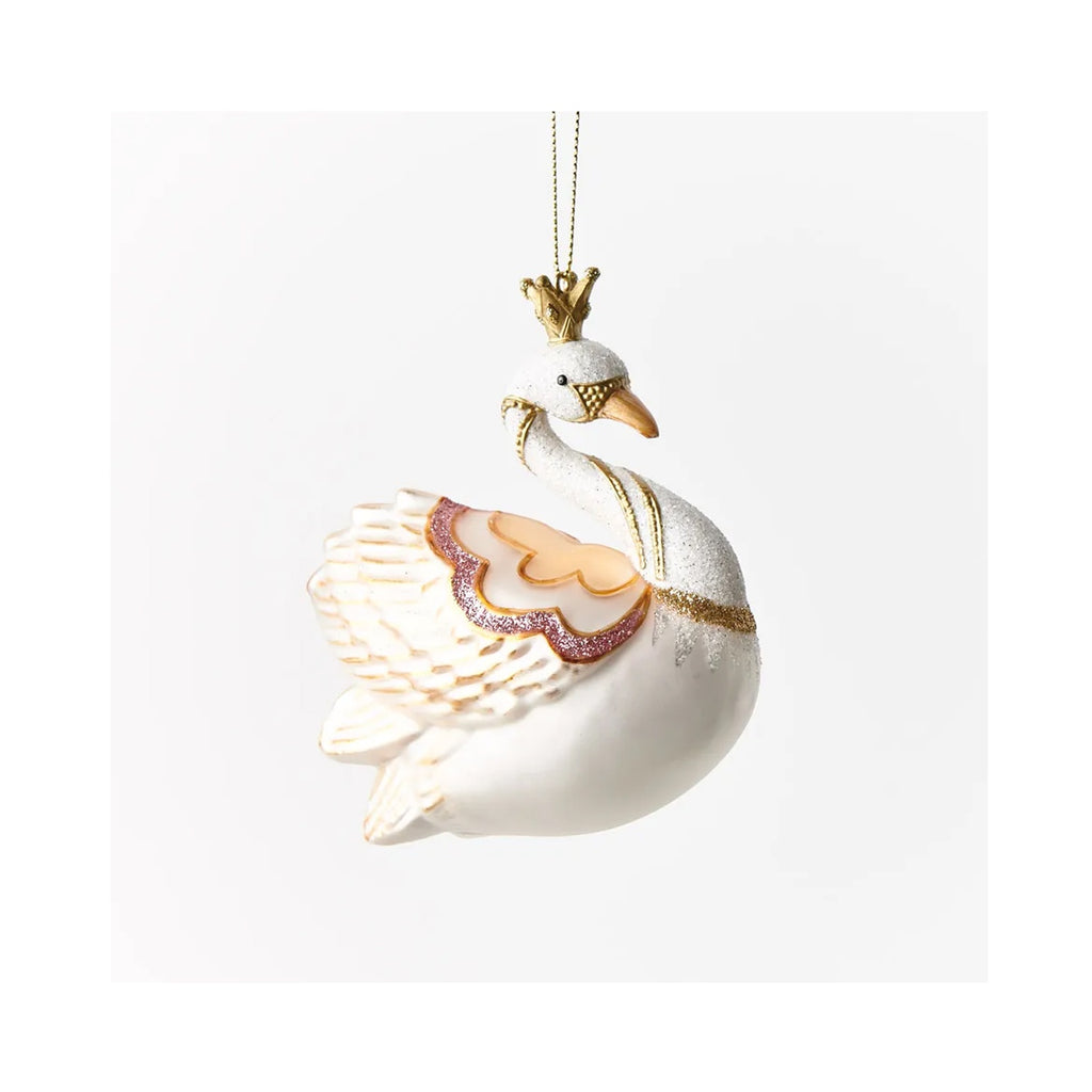 Ornament Swan - Ivory