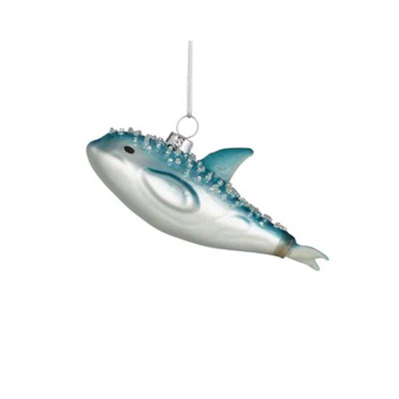 Ornament Whale Glass