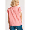 Top Orsula Button - Cameo