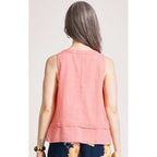 Top Orsula Tank - Cameo