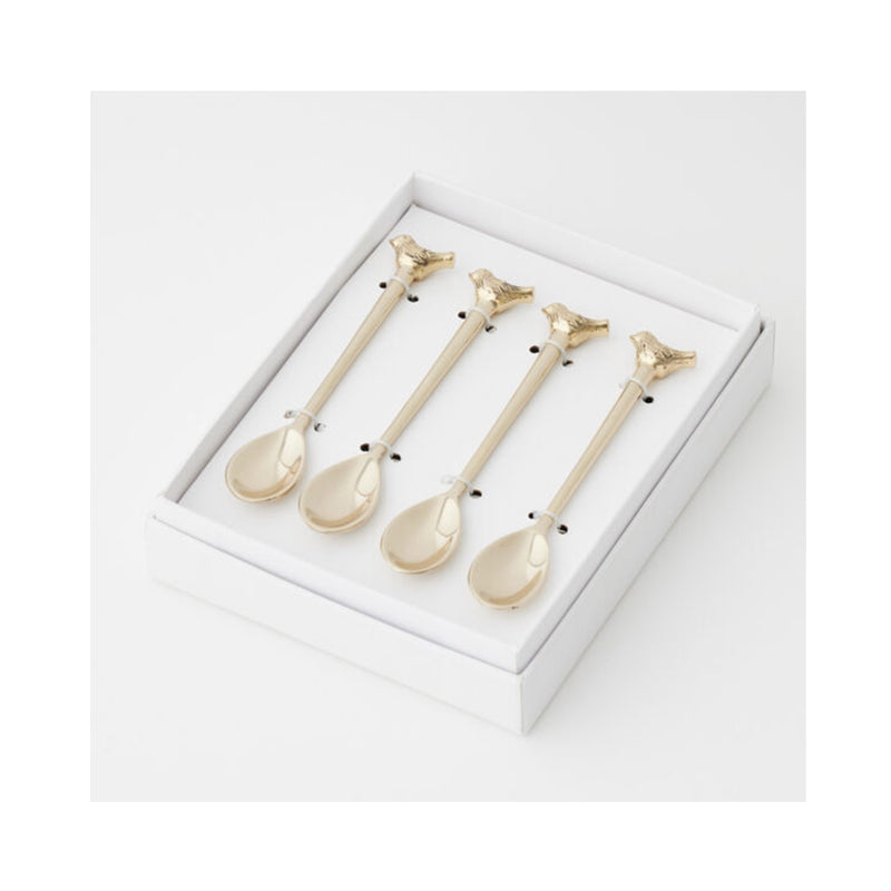 Cocktail Spoon Set 4 Bird