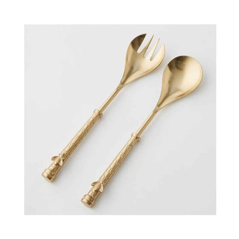 Salad Server Set 2 Honeycomb