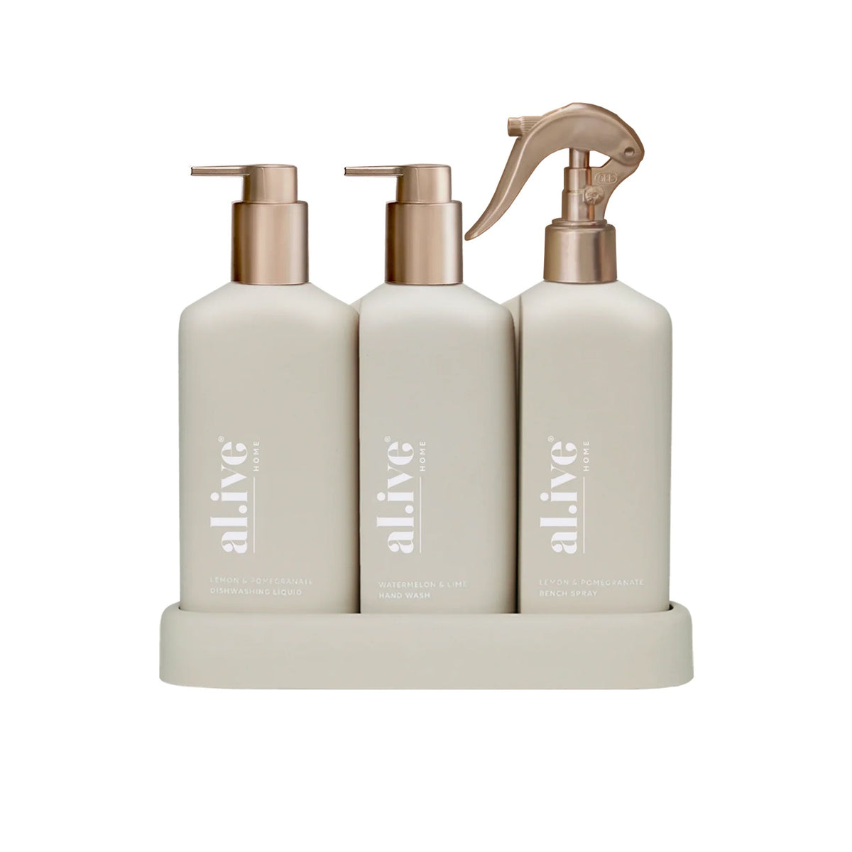Kitchen Trio Bronze Edition - Lemon & Pomegranate + Watermelon & Lime