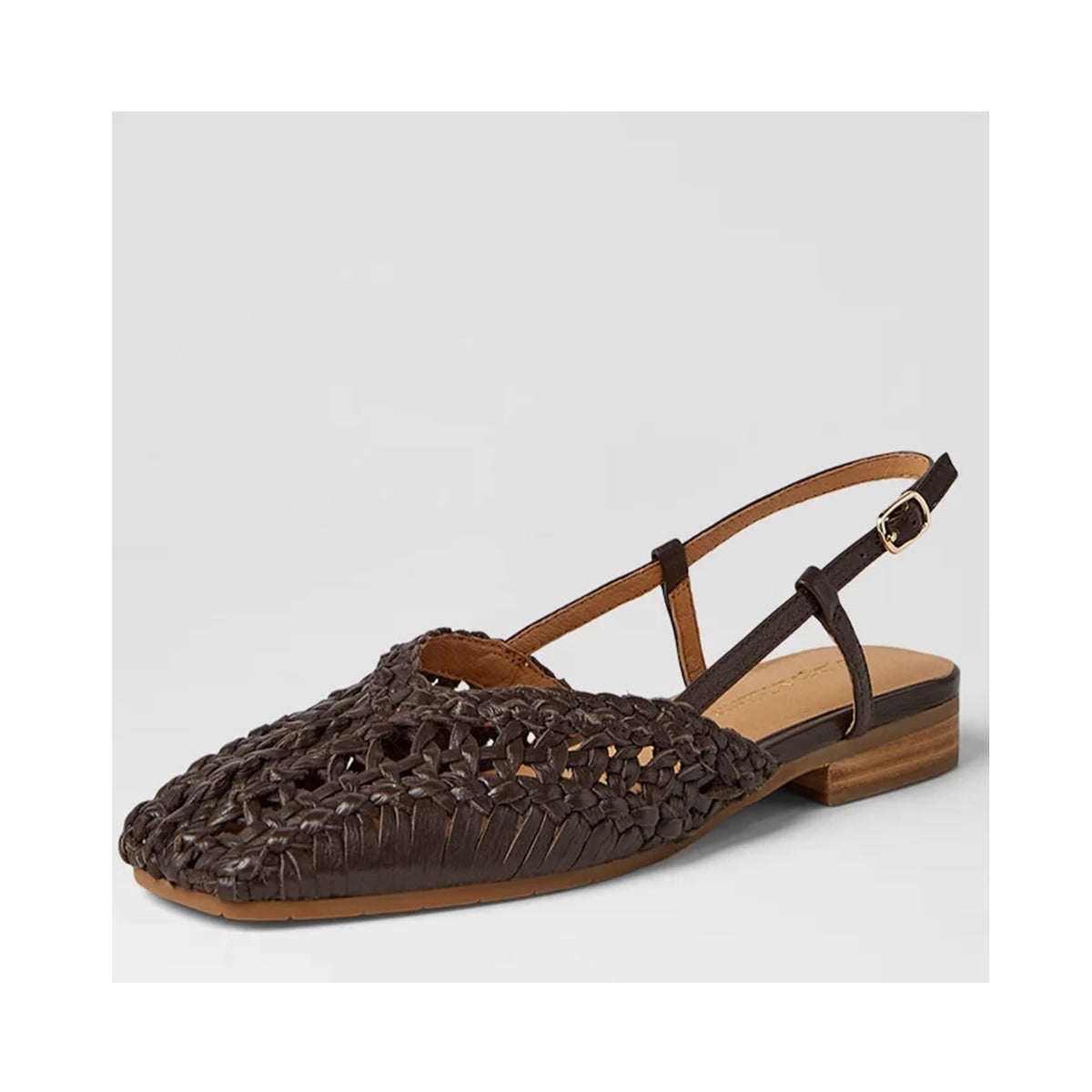 Shoes Slingback Pranse  - Choc