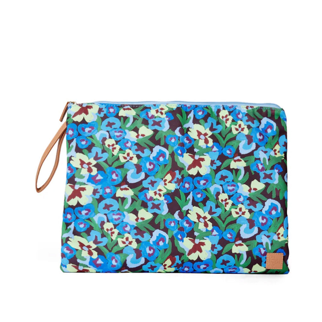 Wet Bag Large - Pansy Patch