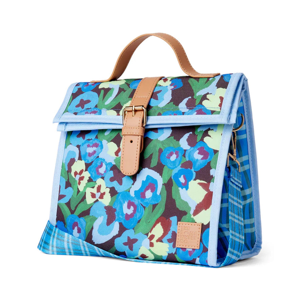 Lunch Satchel - Pansy Patch