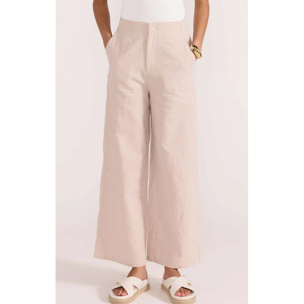 Pant Enna High Waist - Stone