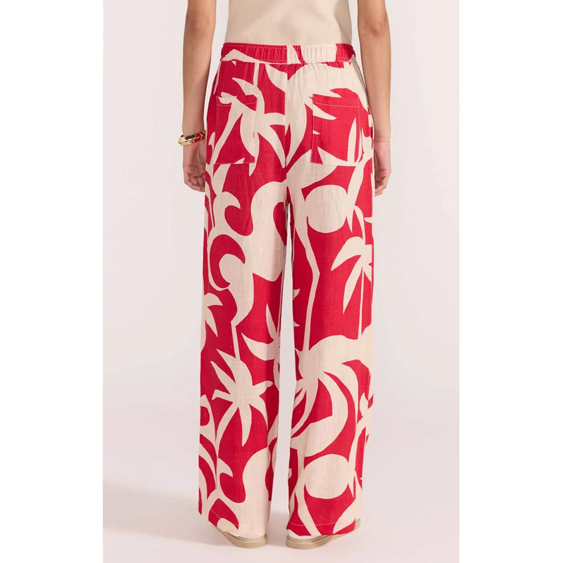 Pant Rhodes Relaxed - Red