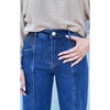Pant Stitched Panel Jeans - Dark Wash