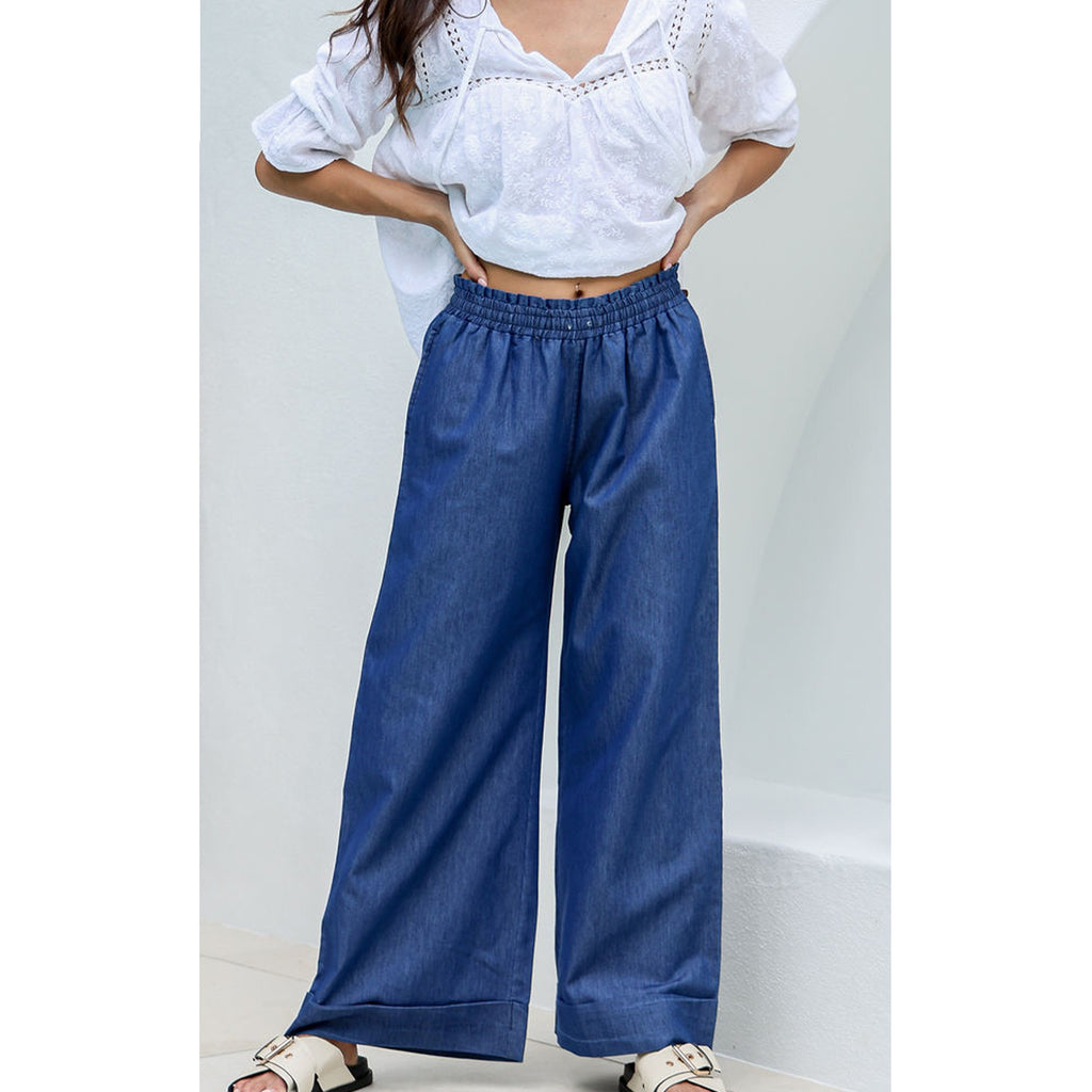 Pant Wide Leg Denim