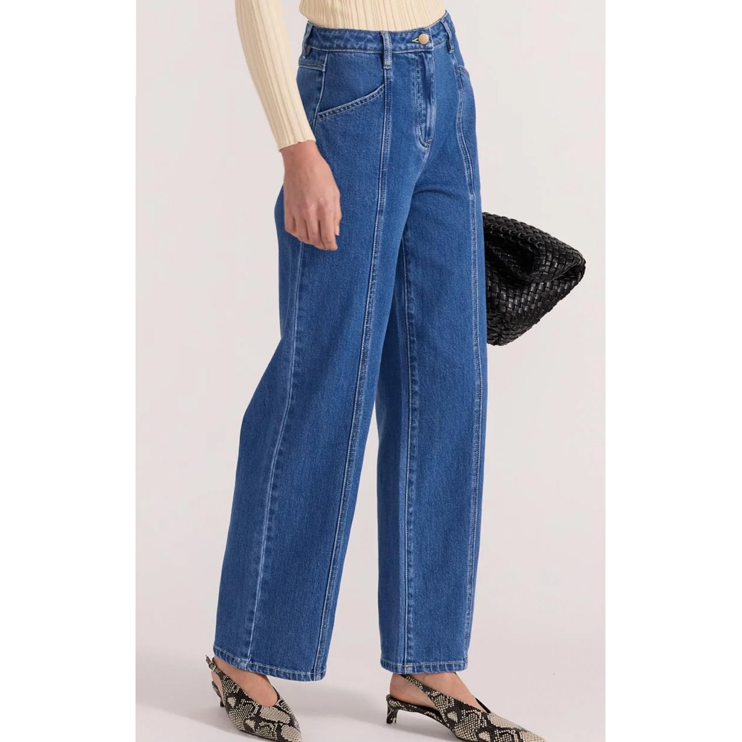 Pants High Waisted Jeans Brooks