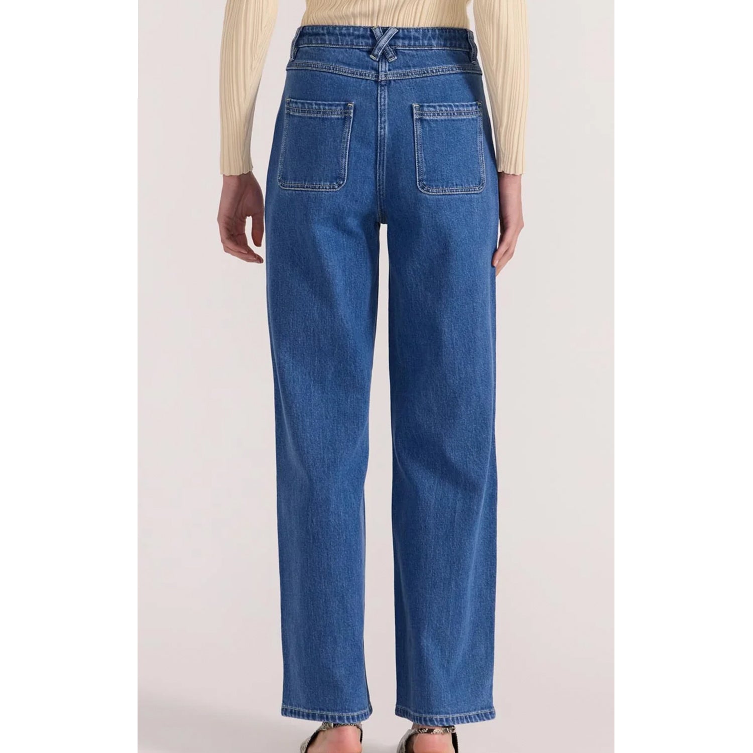 Pants High Waisted Jeans Brooks