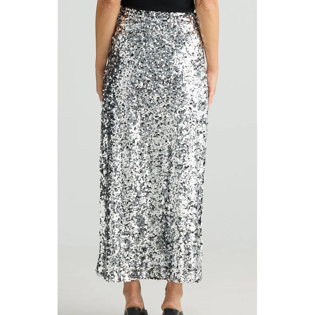 Skirt Paris Silver Sequin SS25