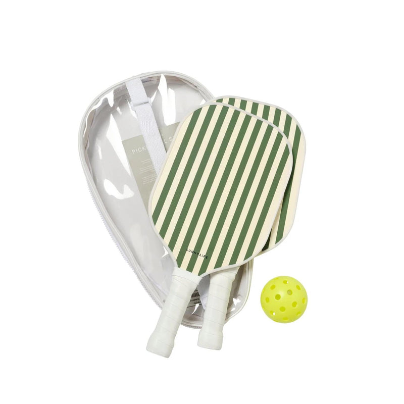 Pickleball Set The Vacay - Olive