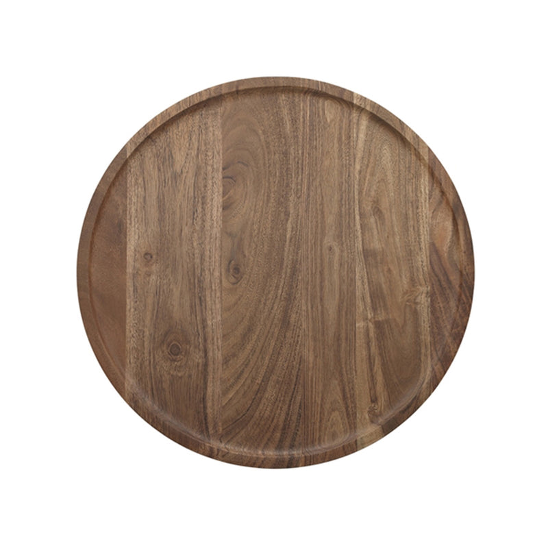 Platter Round Madera